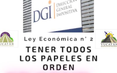 Ley Económica número dos: TENER TODOS LOS PAPELES EN ORDEN.