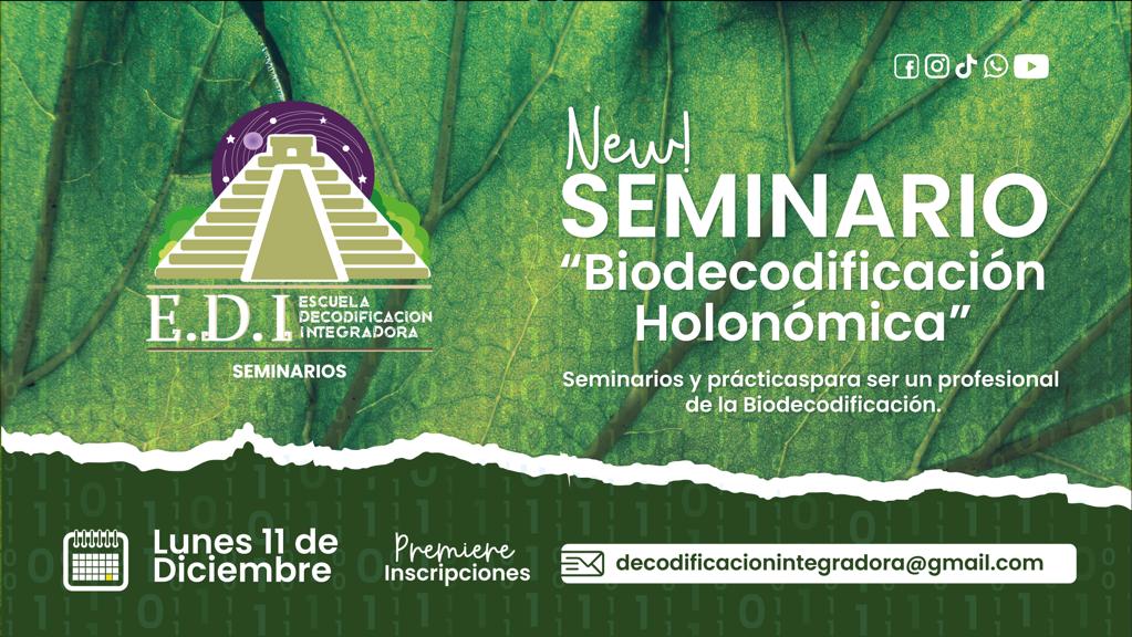 Seminario de Biodecodificación Holonómica
