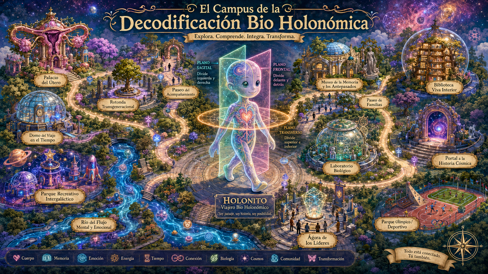 Campus de la DBH y Holonito