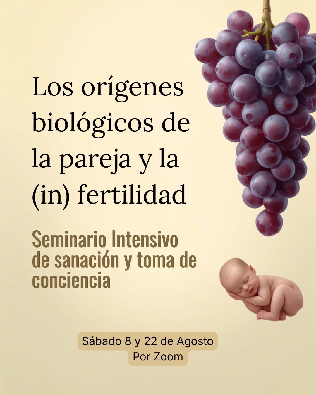 seminario biodecodificacion de no nacidos, abortos, infertilidad